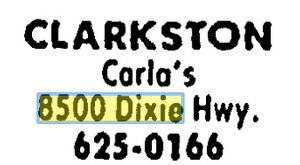 Dixie Manor Motel - Dec 1984